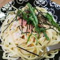 パンぱんち's cooksnap of when they made 牛乳で出来る簡単！たらこクリームパスタ.