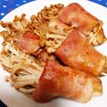 みれいく's cooksnap of when they made *＊えのきベーコン　バター醤油風味＊*.