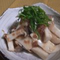 きみ子's cooksnap of when they made エリンギの梅、青じそ和え.