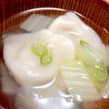ふぅさん。's cooksnap of when they made 簡単！すぐできる水餃子スープ.