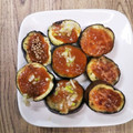 4児男子母さんの台所's cooksnap of when they made 簡単♬おつまみにも♡なすのみそ田楽風二種.