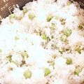 seacomet's cooksnap of when they made 昆布茶で豆ご飯。.