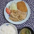mmameco's cooksnap of when they made 豚の生姜焼き.