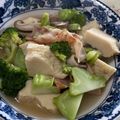 ぷぷみん's cooksnap of when they made ✜高野豆腐とベーコンきのこのコンソメ煮✜.