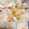 ★とみか★'s cooksnap of when they made 全部レンジで♡キャベツと卵のサラダ.