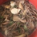 Yokchina's cooksnap of when they made 年越し蕎麦に！きのこ蕎麦♪.