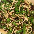 4kidsゆりみんか's cooksnap of when they made レンジで！エノキとピーマンの塩昆布和え.