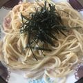 まめまるM's cooksnap of when they made たらこのクリームパスタ♪.