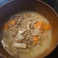 kabocha☆ひろ's cooksnap of when they made 大根＆挽き肉のみそ汁.