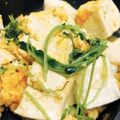 ★ぴよぴよ501★'s cooksnap of when they made 節約ボリューム副菜！豆腐と豆苗の卵とじ！.