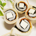 ぐでまる。's cooksnap of when they made お弁当に簡単〰ちくわ＆のりのクルクル❤.