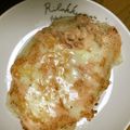 ちこくまる's cooksnap of when they made やみつき♡明太子マヨチーズの餅ピザ.