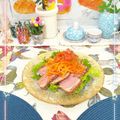 sakuraロゼット's cooksnap of when they made にんじんと鴨の燻製サラダ.