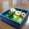 りょうりょうママ's cooksnap of when they made 青梗菜とちくわのポン酢ごま和え！.