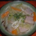 Jock's cooksnap of when they made 中華風♪塩うどん♪.