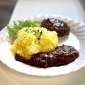 かっちゃん杉's cooksnap of when they made サフランライス カレーと共に.