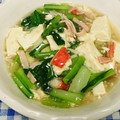 ととろ＆めい's cooksnap of when they made 豆腐と小松菜の簡単煮物.