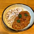 samakosama's cooksnap of when they made 大豆でヘルシー！簡単キーマカレー☆彡.