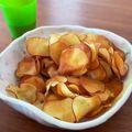 よしーと's cooksnap of when they made 揚げるだけ！さつまいもチップス！.