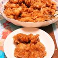 こともみ's cooksnap of when they made 鶏の甘辛胡麻絡め♪.
