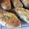 まりすん氏's cooksnap of when they made ほうれん草のベーコンチーズパン.