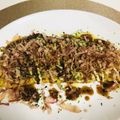 優木星's cooksnap of when they made もやしでかさ増し♪とんぺい焼き.