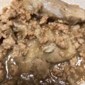 クックQULPYE☆'s cooksnap of when they made 里いものそぼろ煮.