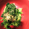 クックQ1UMSY☆'s cooksnap of when they made 白だしで　菜の花のからし和え.