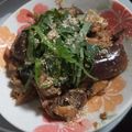 クックパック☆'s cooksnap of when they made サバの味噌煮缶で☆サバ味噌ナス炒め.