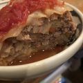 みかんのおばちゃん's cooksnap of when they made キャベツとひき肉のミルフィーユ.