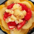 soajaja's cooksnap of when they made フルーツデコレーションケーキpart3.