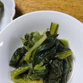 凪なぎ's cooksnap of when they made 簡単おつまみ！小松菜のわさびおひたし.