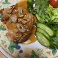 もも☆ピピ's cooksnap of when they made 鳥もも肉の照り焼き赤ワイン仕立て◎簡単.