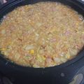 ぷっちかおりんご's cooksnap of when they made じゃがバタコーンもんじゃ.
