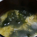 ヨシヨッシー's cooksnap of when they made 豆腐とわかめと卵のスープ♡.