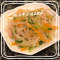 ♪キッチンmama's cooksnap of when they made もやしと春雨の中華和え～.