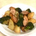 モミ太くん's cooksnap of when they made ♡ブロッコリーとポテトのガーリックソテー.