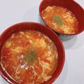 ゆにこーん☆'s cooksnap of when they made 飲むオムレツ！☆卵とトマトのスープ.