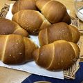 かずみんちゃん's cooksnap of when they made 塩バターロール①★白神こだま酵母ドライ.