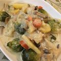 sachinchan's cooksnap of when they made 鮭と野菜のクリーム煮.