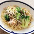 まっきー130's cooksnap of when they made 簡単★カニとブロッコリーのペペロンチーノ.
