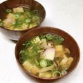 なななな♡MaMa's cooksnap of when they made 豆腐と三つ葉のお吸い物.
