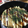 リラシャン's cooksnap of when they made 残りご飯のお好み焼き風.
