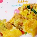 honey19's cooksnap of when they made ♪納豆チーズオムレツ♪.