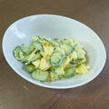 ひなたあや's cooksnap of when they made ゆで卵ときゅうりのチーズ入りサラダ.