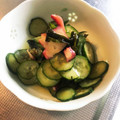たてえり。's cooksnap of when they made タコわかめきゅうりの酢の物☆.