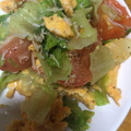 tetsu_love's cooksnap of when they made レタスとトマト、じゃこのさっと卵炒め.