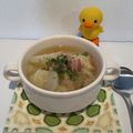 kunyama's cooksnap of when they made 大根とキャベツの簡単コンソメスープ煮込み.