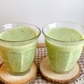 なっち☆ゃん's cooksnap of when they made 便秘改善ジュース(豆乳+小松菜+バナナ).
