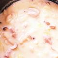 mominashi's cooksnap of when they made 寒い日に♡鶏肉とキャベツのクリーム煮.
